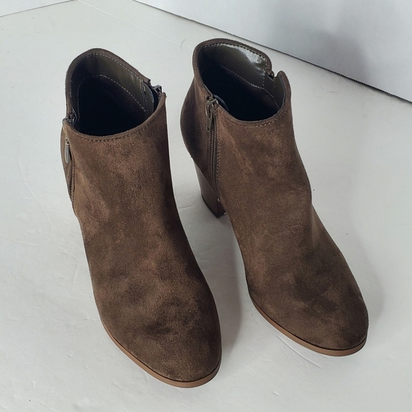 Style & Co. Dark Green Ankle Booties - Picture 2 of 6